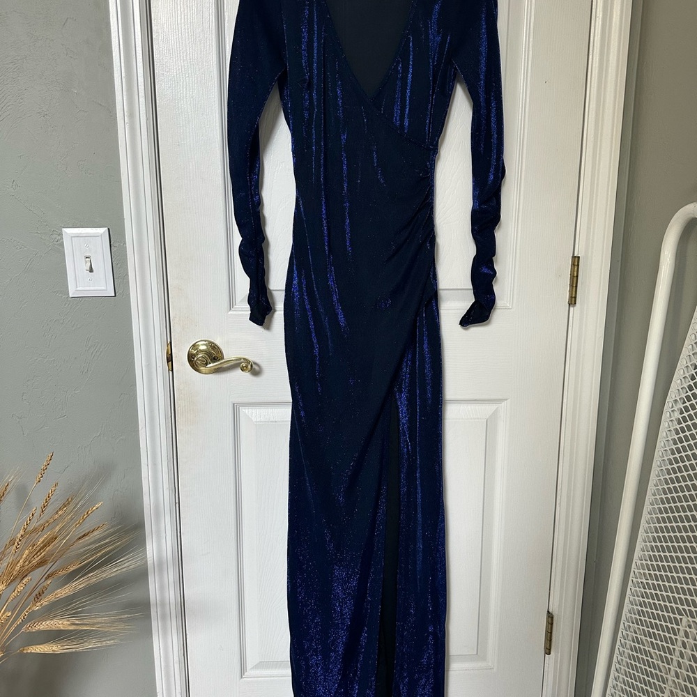Iridescent formal dress